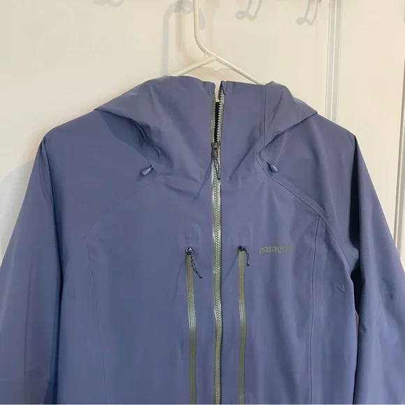 Patagonia Current Blue Strormstride Jacket Coat Women Medium NWT - Picture 2 of 16